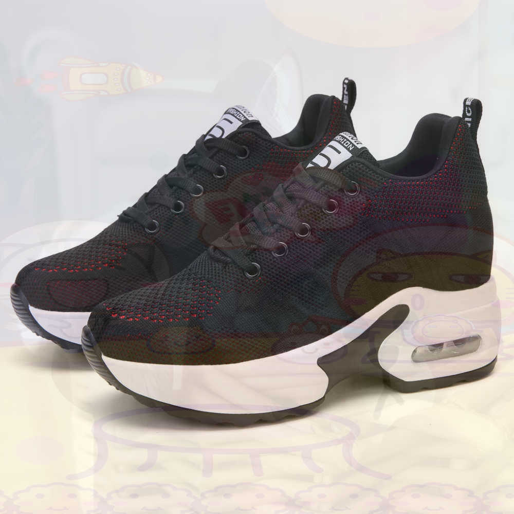 Women'S Fashion From The 50S - สีแดงขนาด 36 รองเท้าผู้หญิงเทนนิสสีดํา BOOT ผู้หญิงฤดูร้อนรองเท้าผ้าใบกีฬาแนวโน้มแสดง Skor