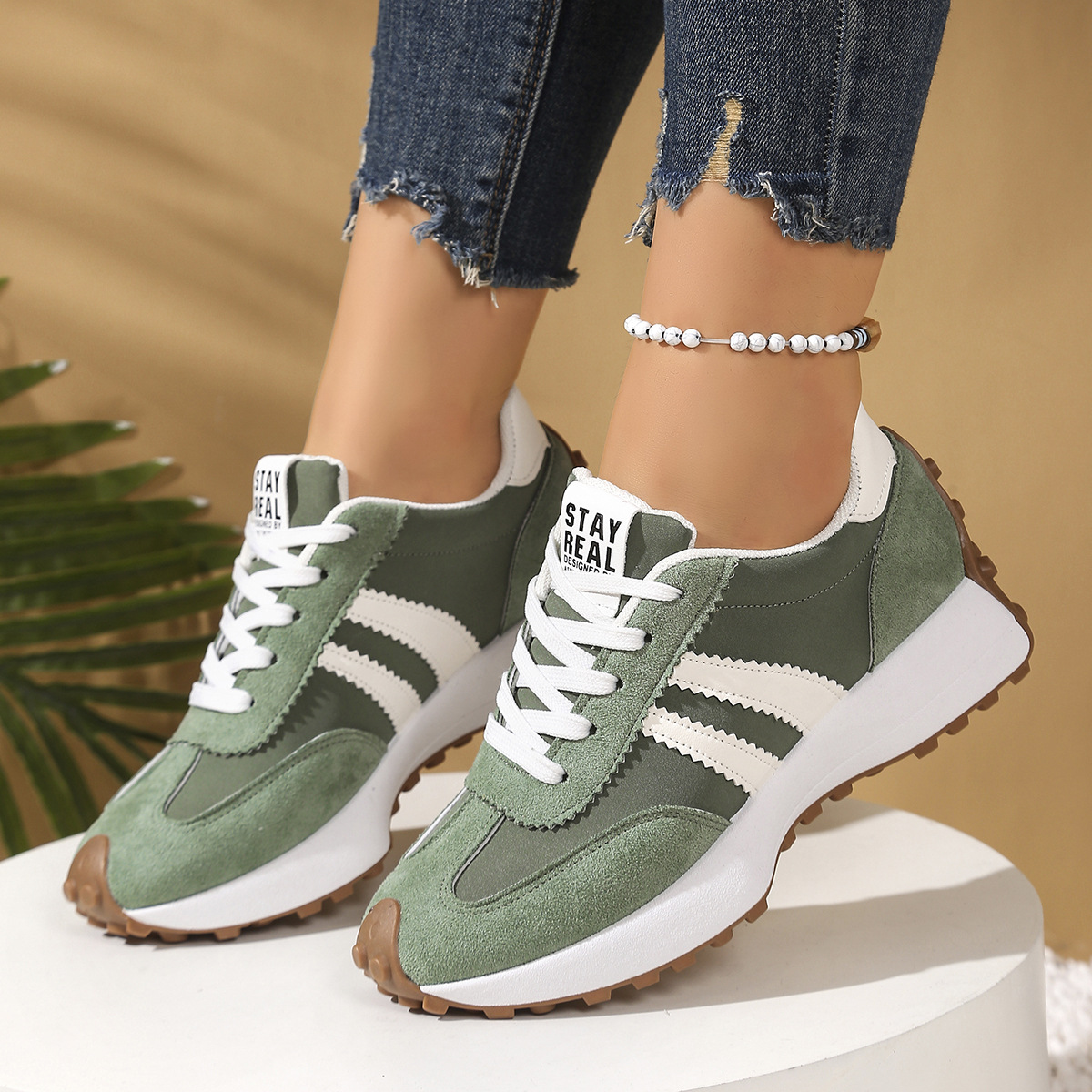 รองเท้าผ้าใบดีไซเนอร์สำหรับผู้ - Women'S Fashion Running Shoes บทวิจารณ์และราคา
