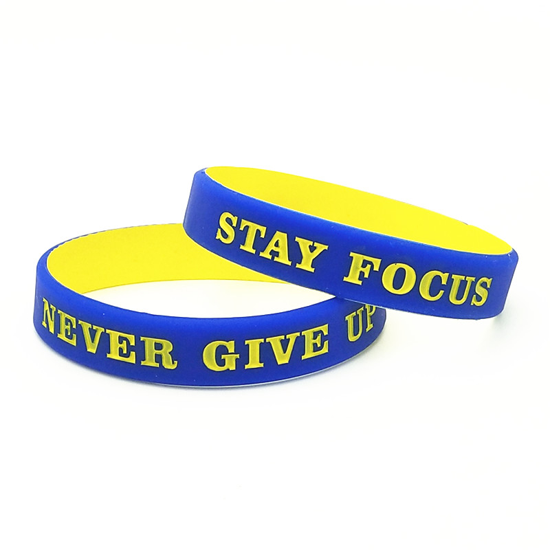 1PC Never Give Up สร้อยซิลิโคน - Women Fashion Now บทวิจารณ์และราคา