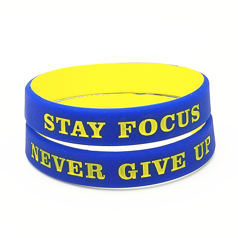 1PC Never Give Up สร้อยซิลิโคน - Women Fashion Now บทวิจารณ์และราคา