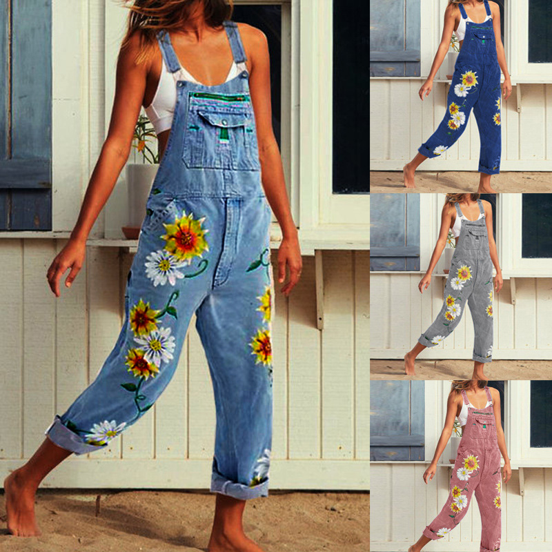 DENIM Jumpsuits ผู้หญิง MOM กา - Mom Jeans Women บทวิจารณ์และราคา