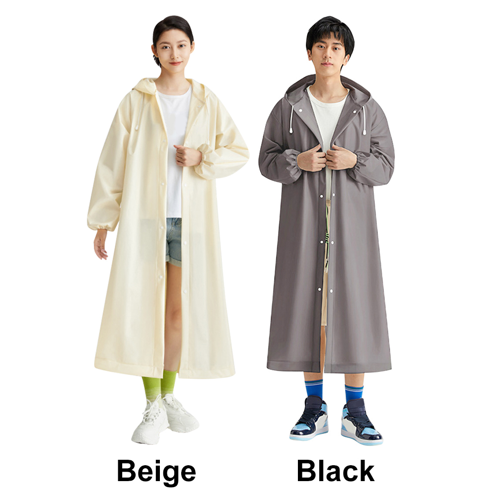 ผู้ใหญ่ยาวเสื้อกันฝนไม่ทิ้งหนา - Women'S Fashion Rain Jacket บทวิจารณ์และราคา