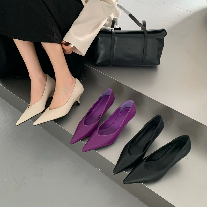 รองเท้าส้นเตี้ยแบบสวม SUOJIALU - Women Fashion Trend 2025 บทวิจารณ์และราคา