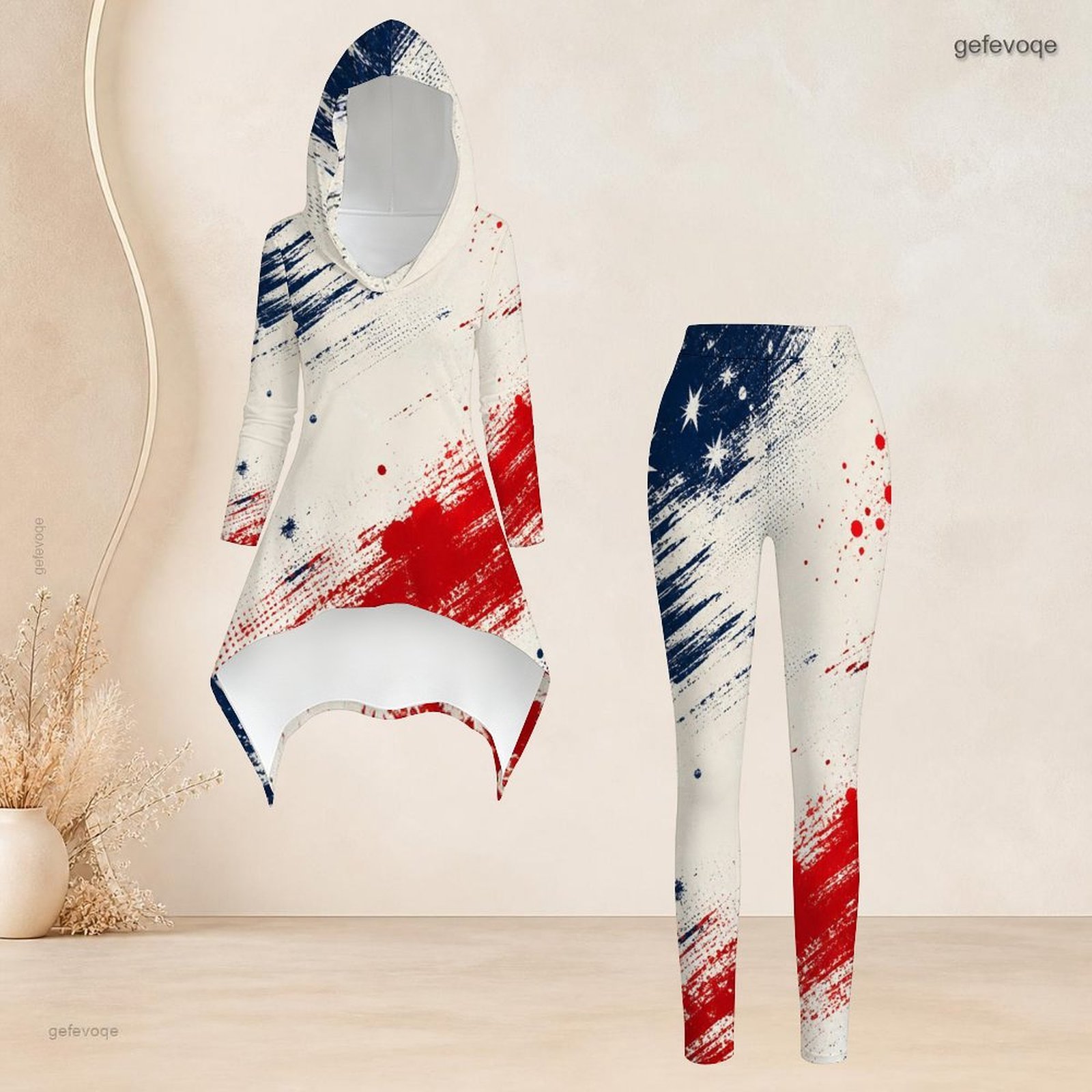ชุดแฟชั่นผู้หญิงลำลอง 2 ชิ้น เ - Asymmetric Top Women บทวิจารณ์และราคา