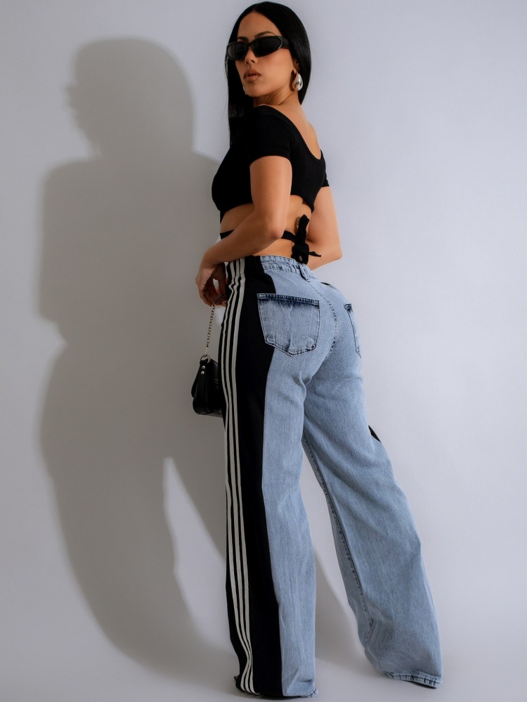 JRRY Casual ผู้หญิงลาย DENIM ก - Mom Jeans Women บทวิจารณ์และราคา