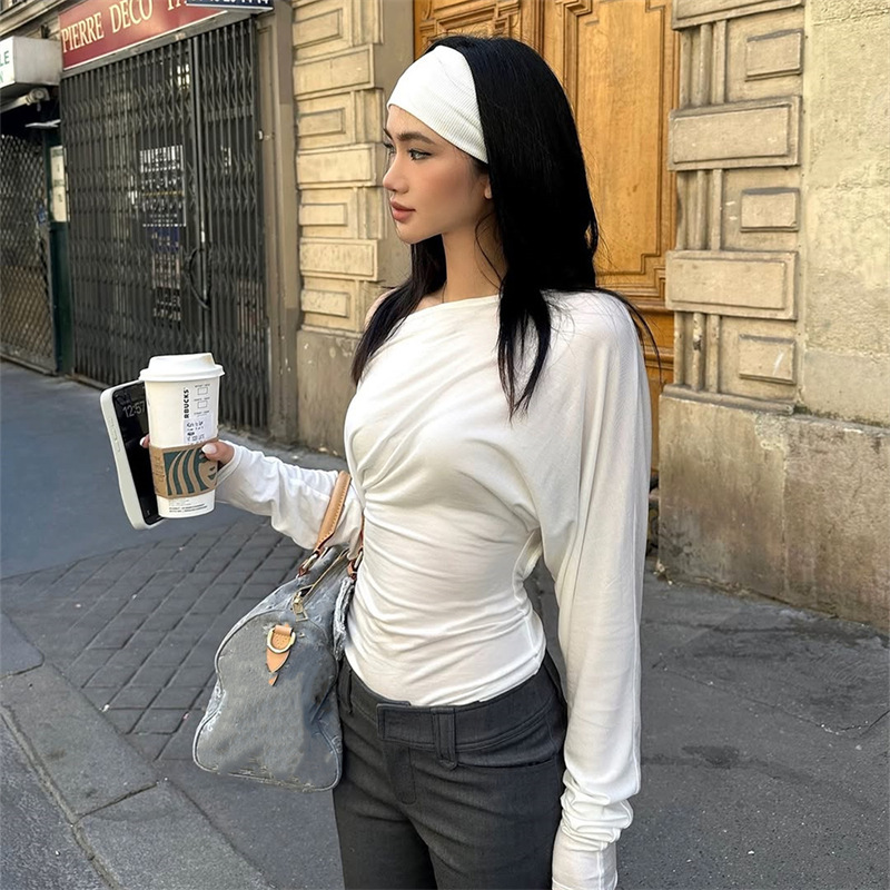 เสื้อผู้หญิงปี 2026 แบบไหล่เดี - Asymmetric Top Women บทวิจารณ์และราคา