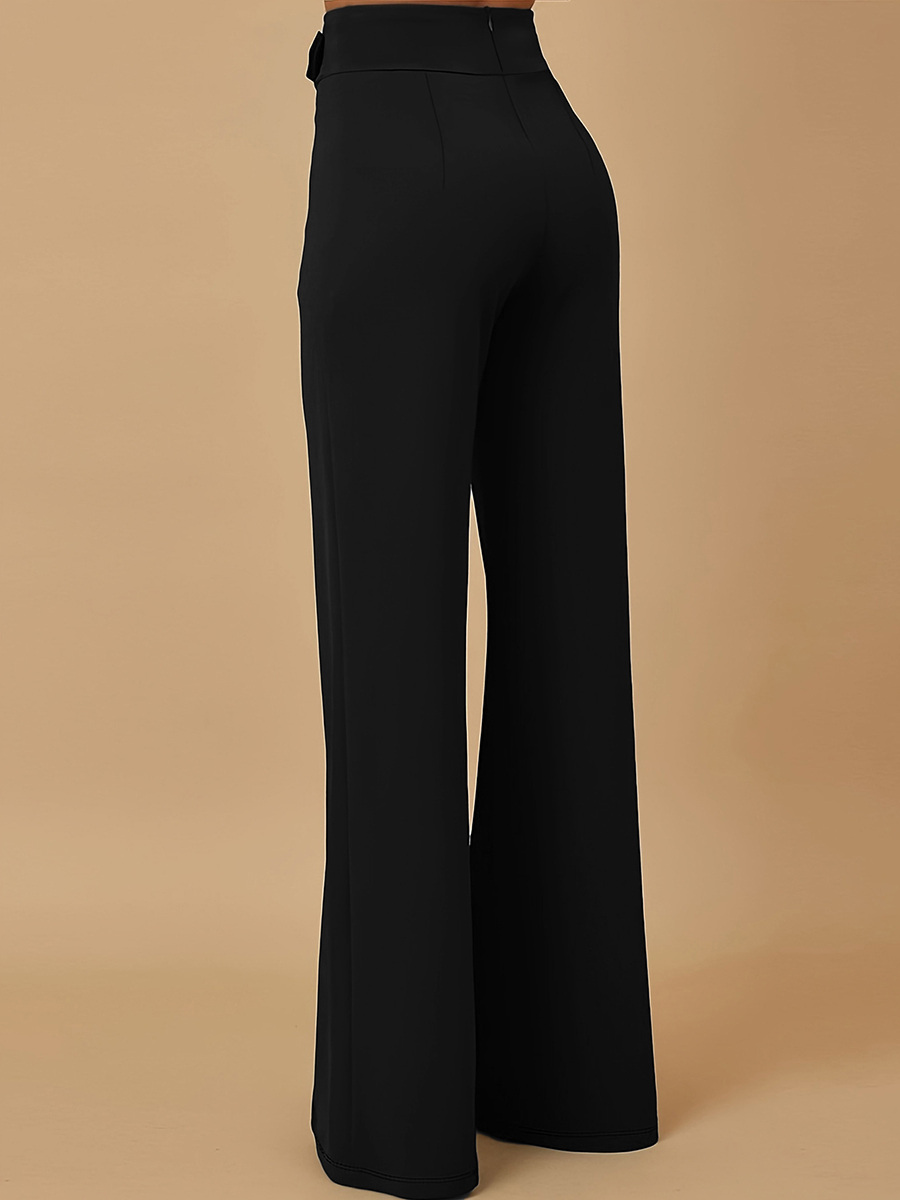 กางเกงขายาวเอวสูงทรงขากว้างสำห - Mom Jeans Women บทวิจารณ์และราคา