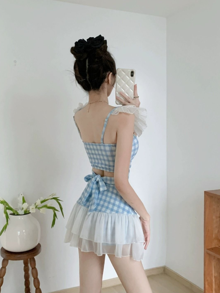 ชุดว่ายน้ำแบบผูกคอสำหรับผู้หญิ - Women'S Fashion Middle Ages บทวิจารณ์และราคา