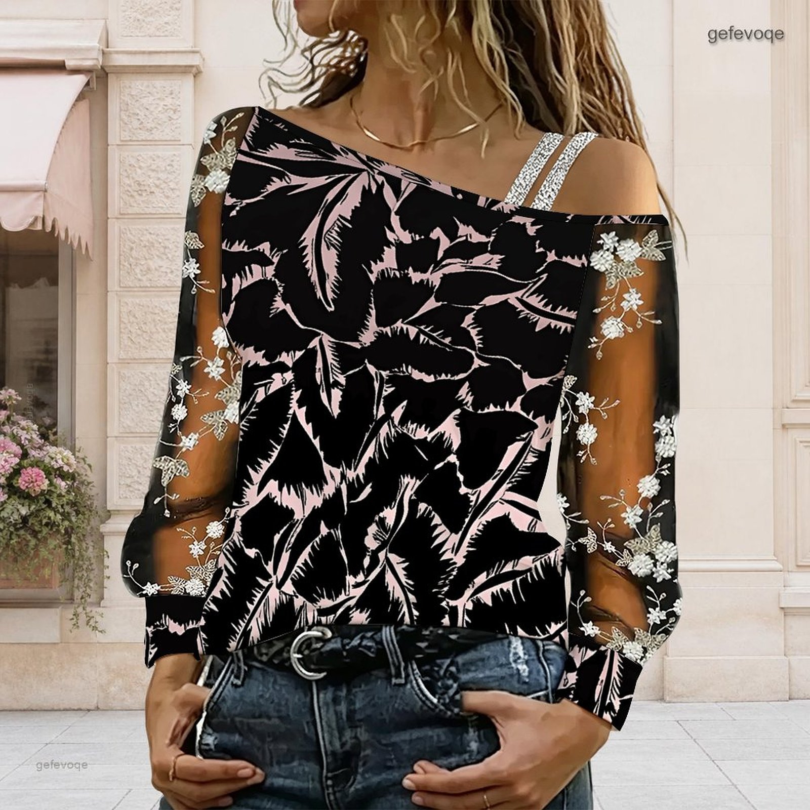 กางเกงขาสั้นคนท้องเอวสูง ยืดหย - Mom Jeans Women บทวิจารณ์และราคา