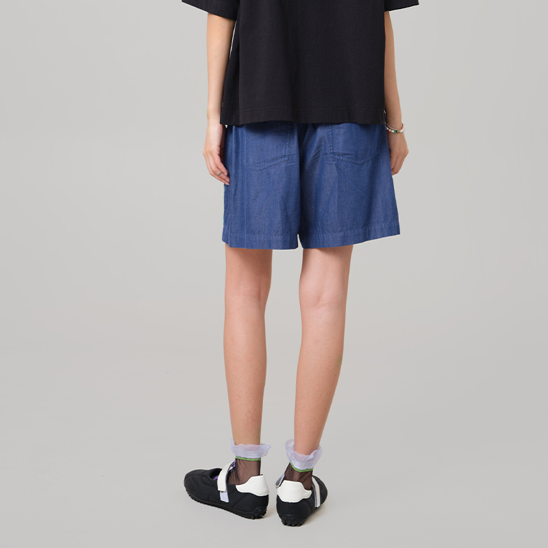 MOVEUP กางเกงขาสั้นผ้ายีนส์ขาก - Women Fashion Fun บทวิจารณ์และราคา