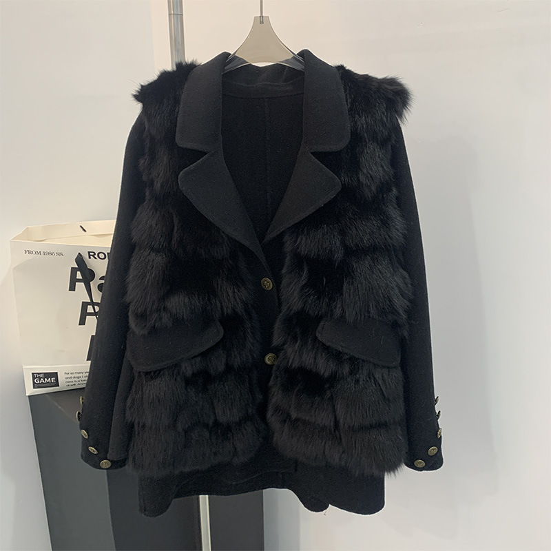 ชุดเสื้อคลุมขนสัตว์แท้คุณภาพสู - Women'S Fashion Gilet บทวิจารณ์และราคา