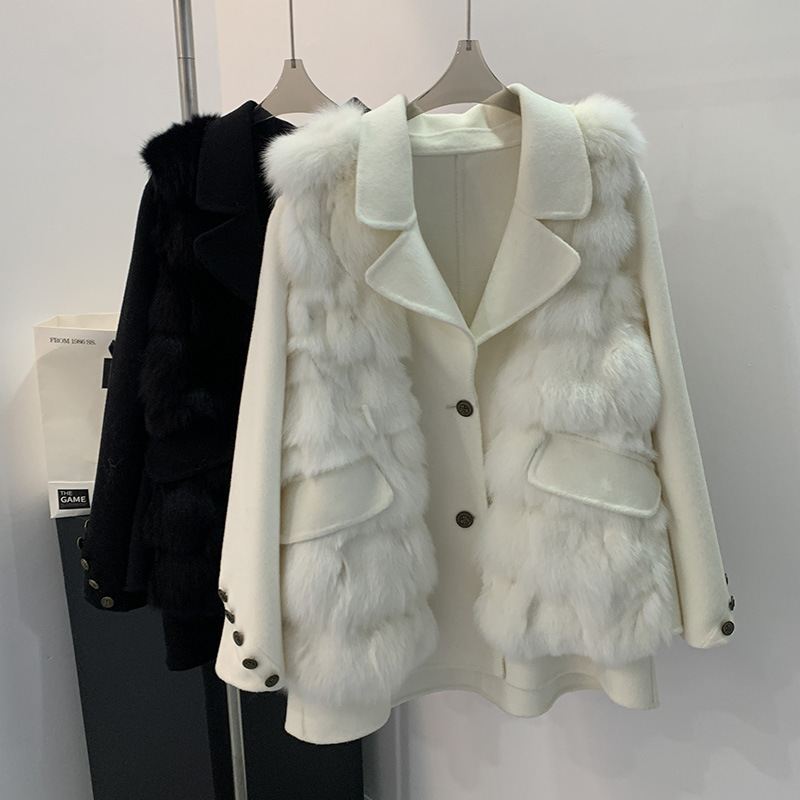 ชุดเสื้อคลุมขนสัตว์แท้คุณภาพสู - Women'S Fashion Gilet บทวิจารณ์และราคา