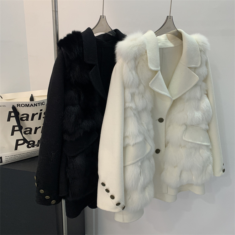 ชุดเสื้อคลุมขนสัตว์แท้คุณภาพสู - Women'S Fashion Gilet บทวิจารณ์และราคา