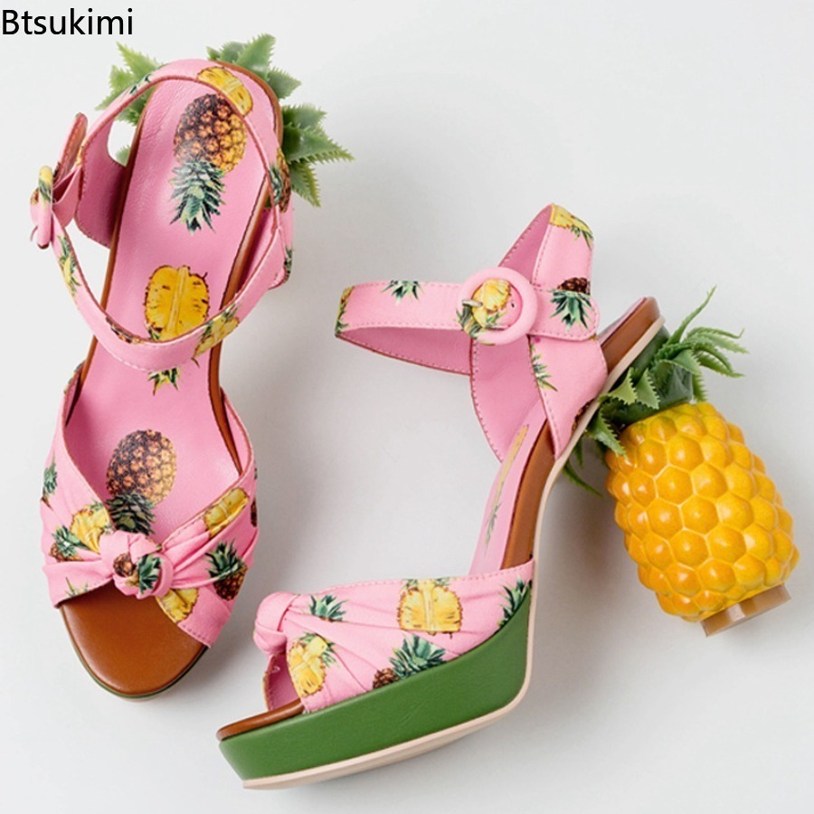 รองเท้าแตะส้นหนาแบบเปิดนิ้วเท้ - Women Fashion Fun บทวิจารณ์และราคา