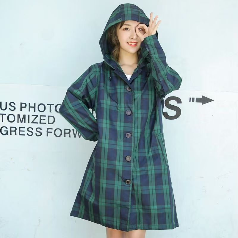 เสื้อโค้ทกันฝนน้ำหนักเบาระบายอ - Women'S Fashion Rain Jacket บทวิจารณ์และราคา