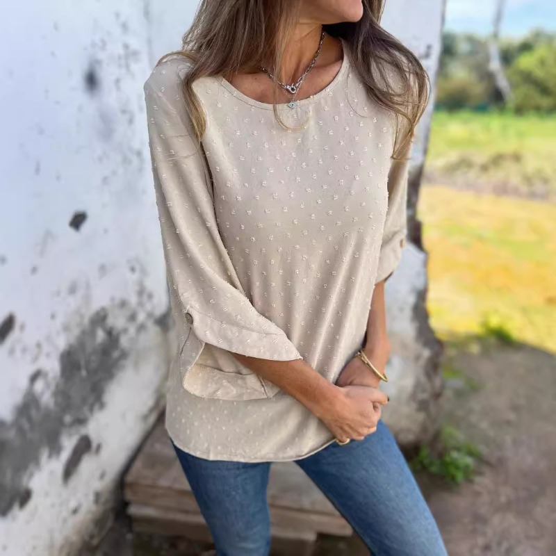 เสื้อผู้หญิงลายจุดสวิส แจ็คการ - Women Fashion Wear บทวิจารณ์และราคา