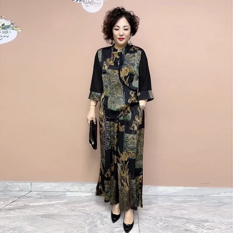 2025 ใหม่กางเกงขากว้างชุดกลางแ - Wide Leg Palazzo Pants บทวิจารณ์และราคา