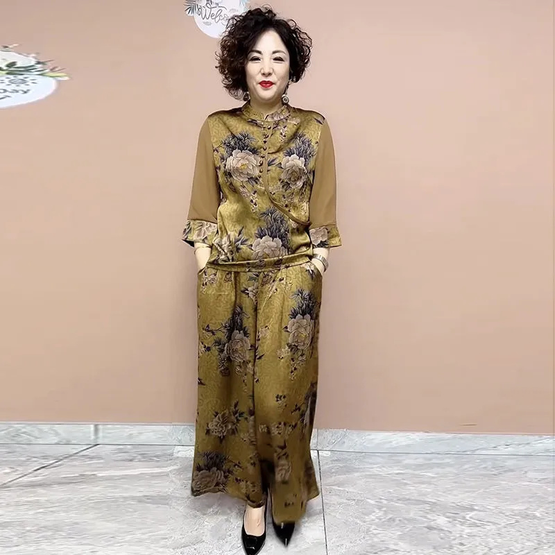 2025 ใหม่กางเกงขากว้างชุดกลางแ - Wide Leg Palazzo Pants บทวิจารณ์และราคา
