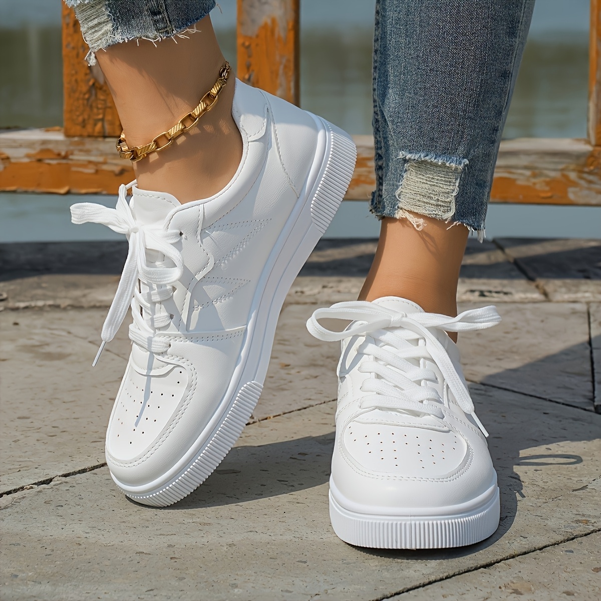 รองเท้าผ้าใบผู้หญิง รองเท้าวิ่ - Women'S Fashion Running Shoes บทวิจารณ์และราคา