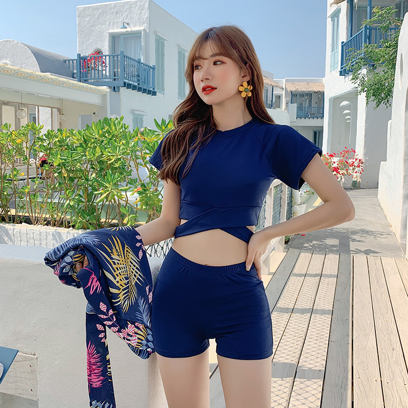 ชุดว่ายน้ำ 3 ชิ้น รุ่นใหม่ ปี  - Women'S Fashion Middle Ages บทวิจารณ์และราคา