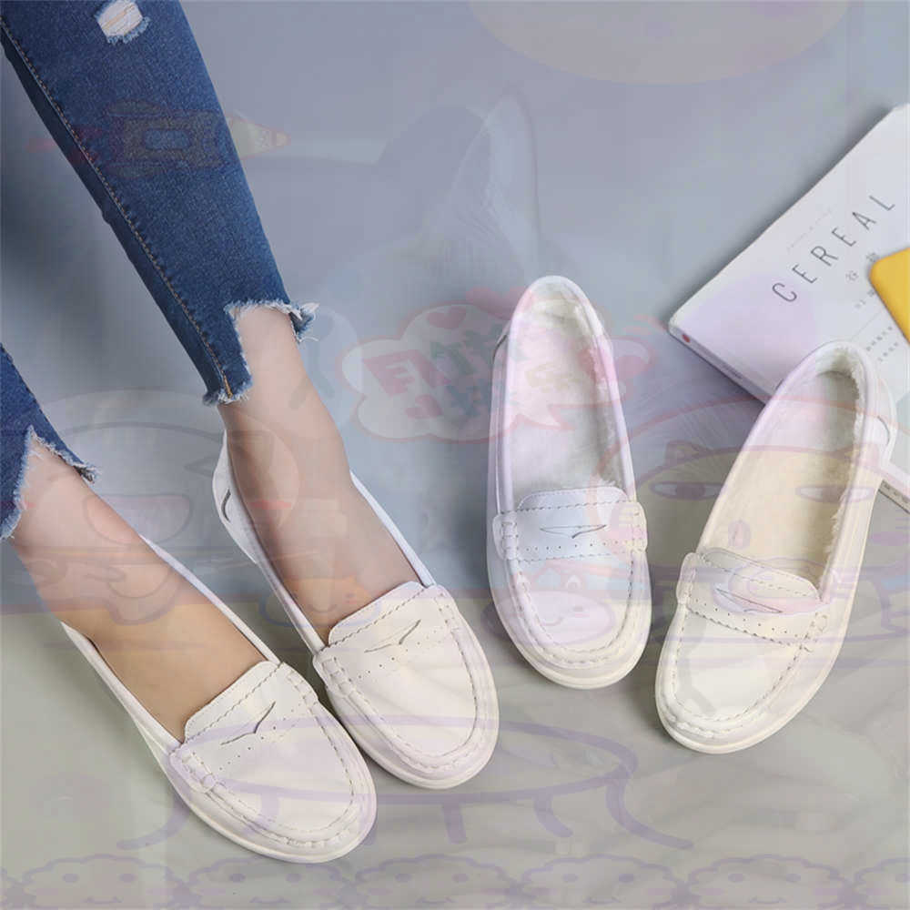 Soft SLIP-ON สตรีขนาดใหญ่รองเท - Women'S Fashion From The 50S บทวิจารณ์และราคา