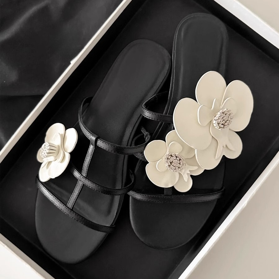 รองเท้าแตะผู้หญิงแฟชั่นฤดูร้อน - Floral Summer Dress บทวิจารณ์และราคา