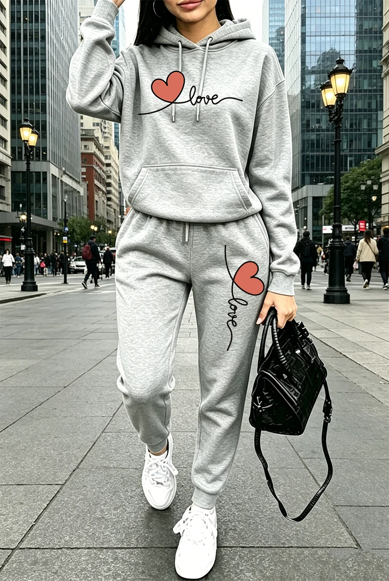 ชุดวอร์มผู้หญิงลายพิมพ์ลำลอง แ - Women'S Fashion Middle Ages บทวิจารณ์และราคา