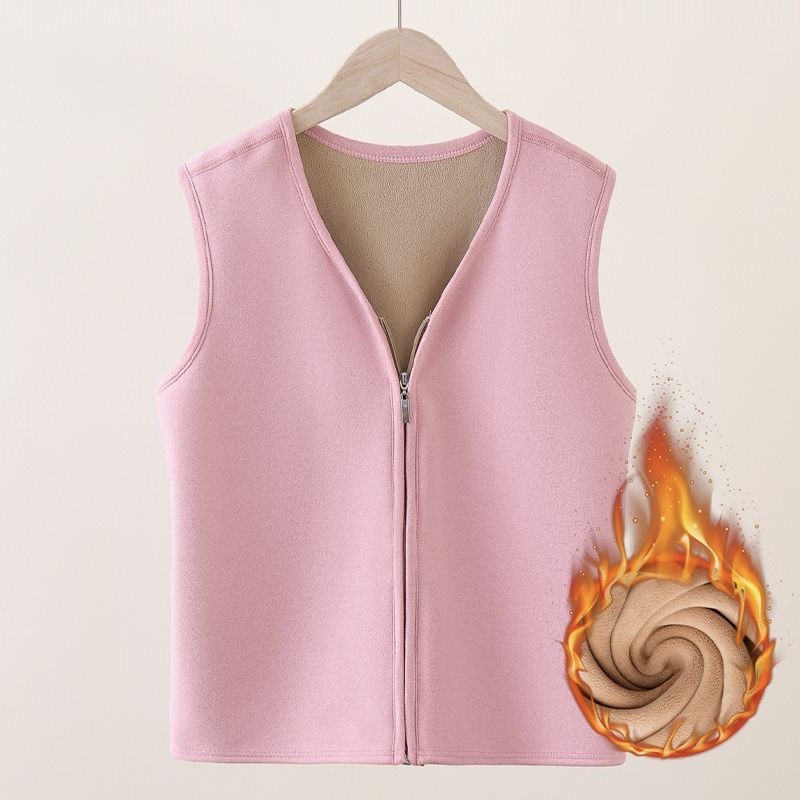 เสื้อกั๊กบุขนแกะแบบมีซิปสำหรับ - Women'S Fashion Gilet บทวิจารณ์และราคา