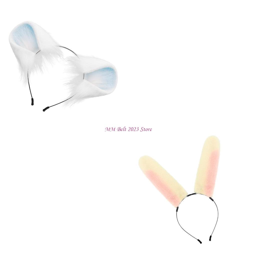 49MEสาวกระต่ายHeadbands Furry  - Women Fashion Fun บทวิจารณ์และราคา