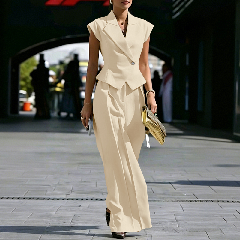 ZANZEA ชุดฤดูร้อนแบบจับจีบสำหร - Wide Leg Palazzo Pants บทวิจารณ์และราคา
