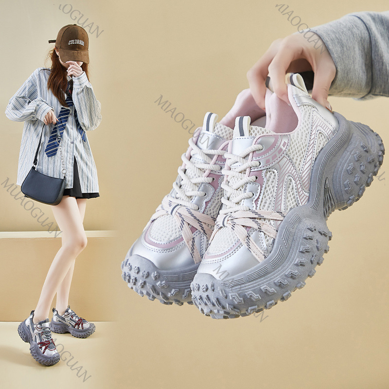 รองเท้าผ้าใบแฟชั่นผู้หญิง ใส่ส - Women'S Fashion Running Shoes บทวิจารณ์และราคา