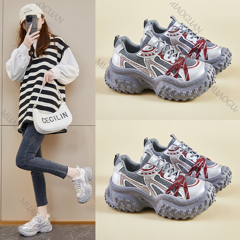 รองเท้าผ้าใบแฟชั่นผู้หญิง ใส่ส - Women'S Fashion Running Shoes บทวิจารณ์และราคา