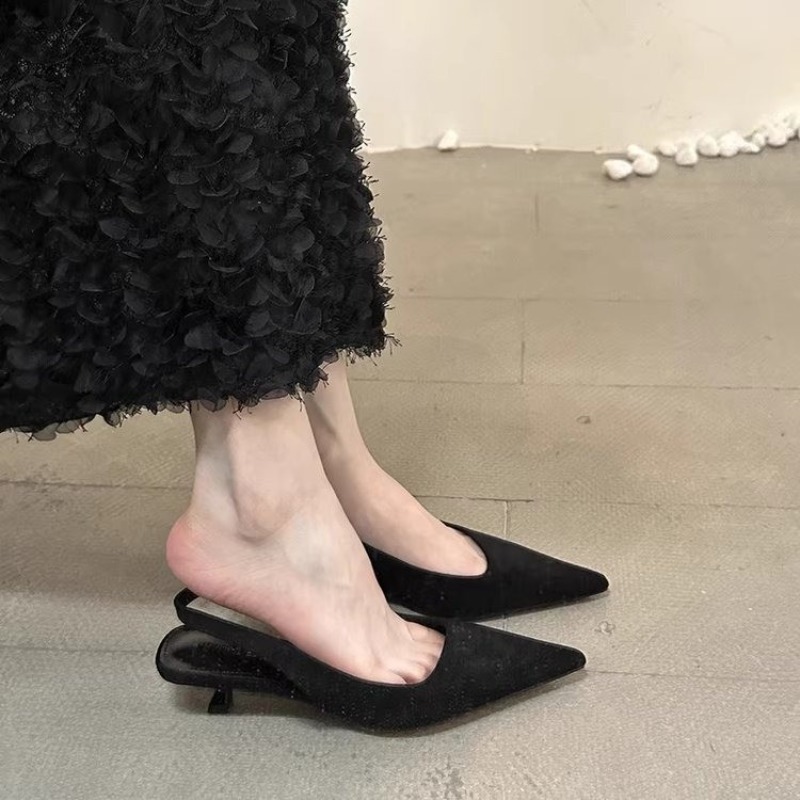 รองเท้าส้นสูงแบบสวมสำหรับผู้หญ - Women Fashion Ideas บทวิจารณ์และราคา