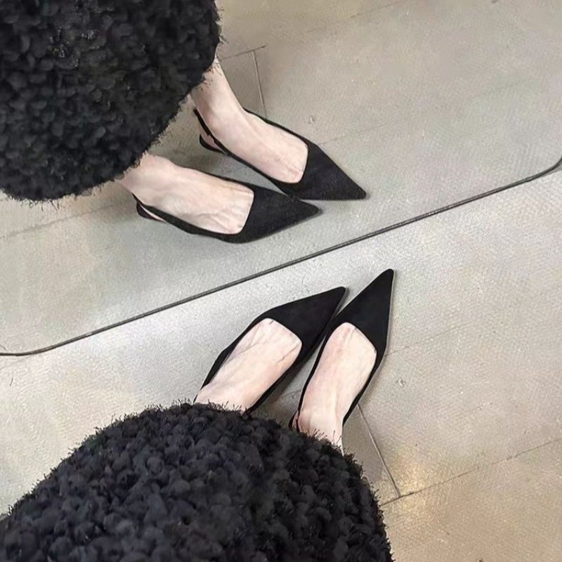 รองเท้าส้นสูงแบบสวมสำหรับผู้หญ - Women Fashion Ideas บทวิจารณ์และราคา